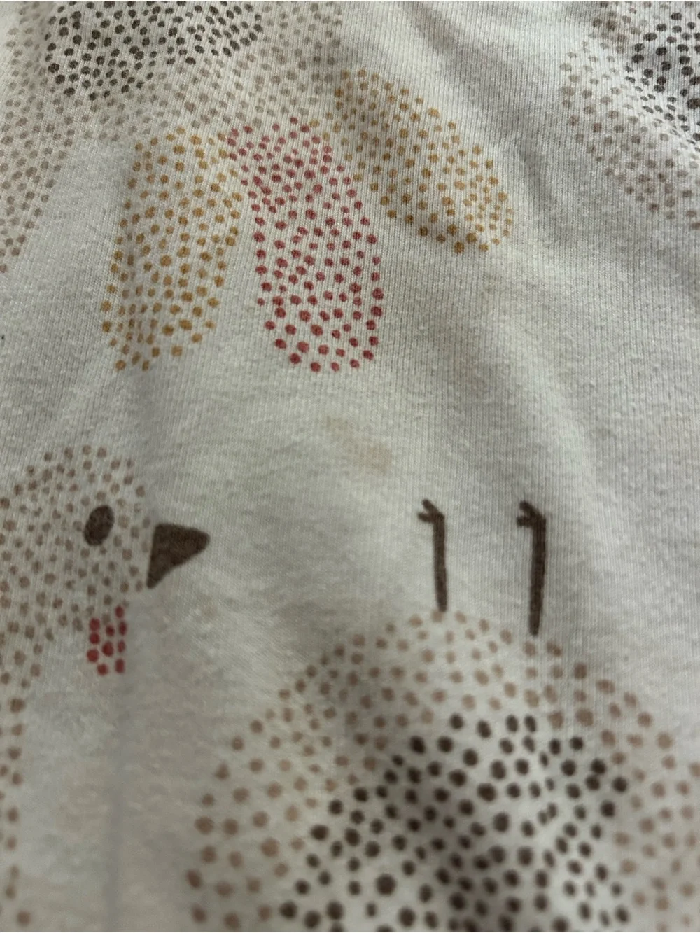 carter’s kids size 8 turkey trot long pajama set